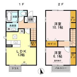 ウィズ城南の物件間取画像